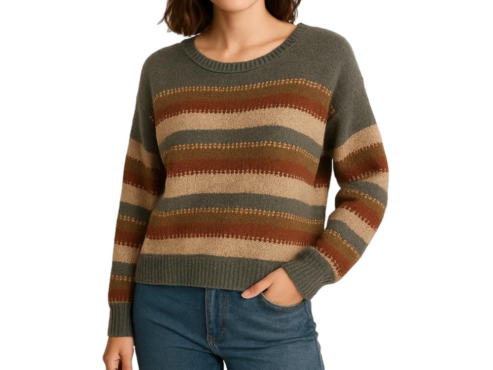 Haley London Knit Sweater Size Large Woman’s Long Sleeve L
